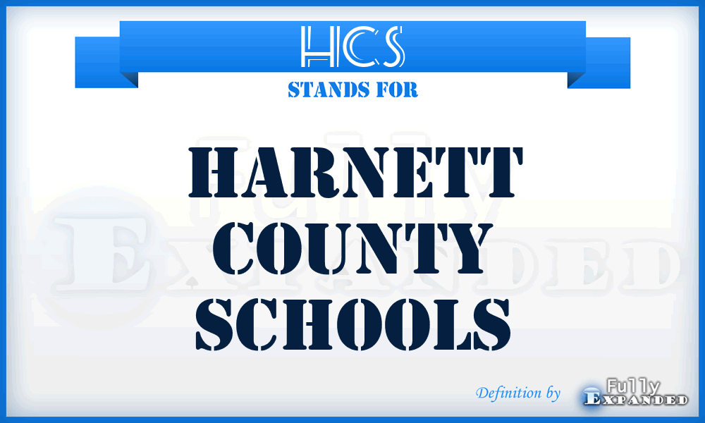 HCS - Harnett County Schools