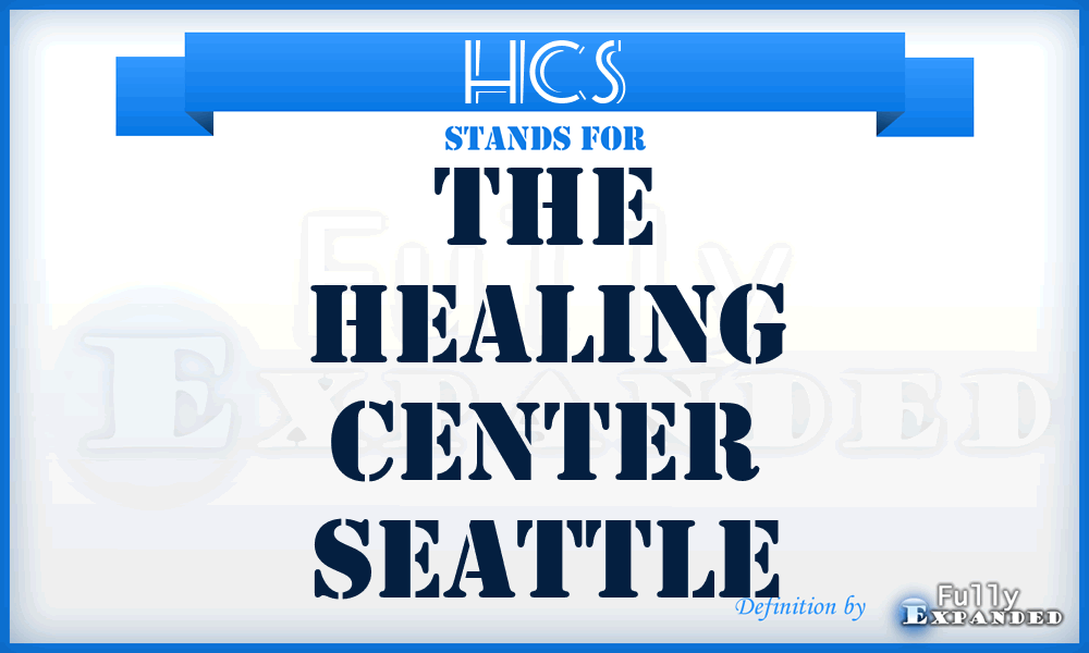 HCS - The Healing Center Seattle