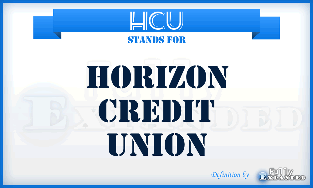 HCU - Horizon Credit Union