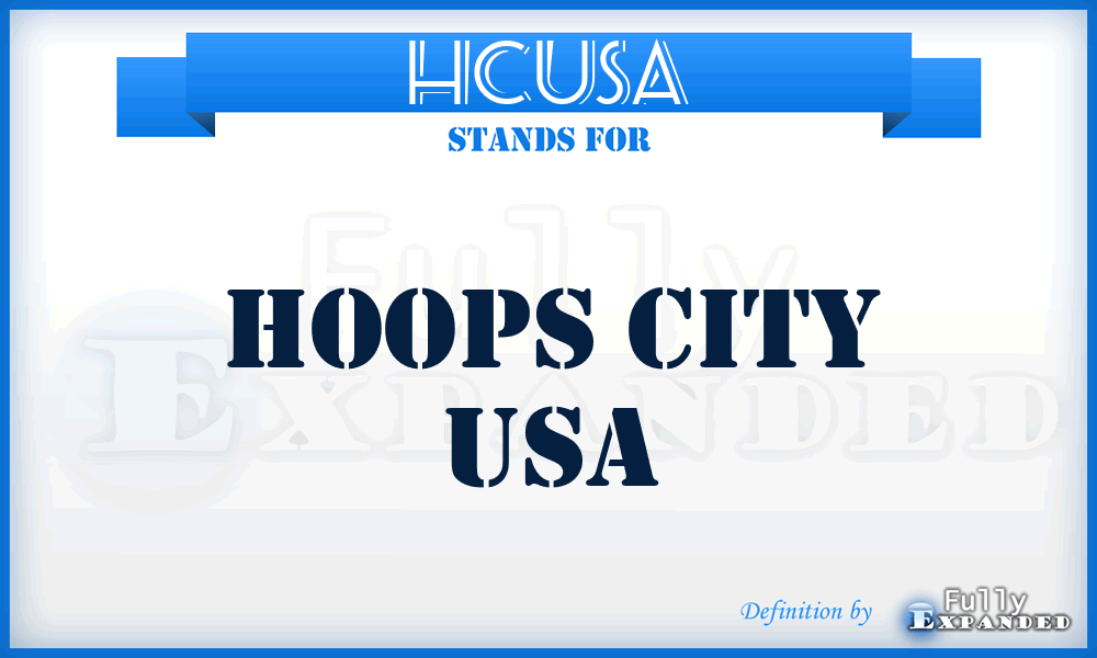 HCUSA - Hoops City USA