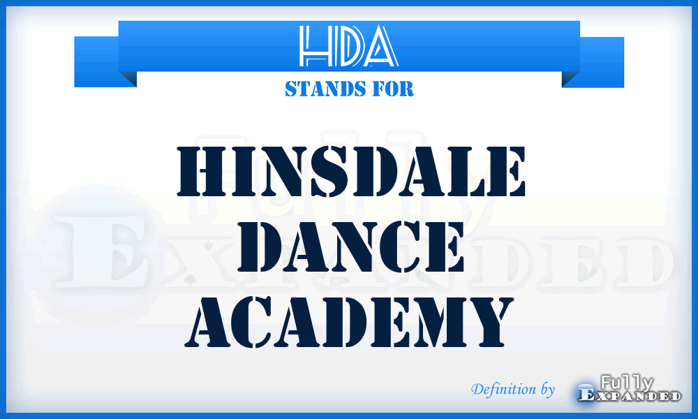 HDA - Hinsdale Dance Academy