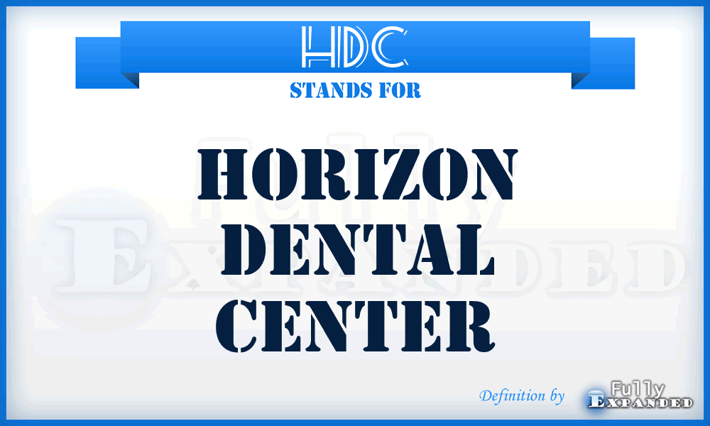 HDC - Horizon Dental Center