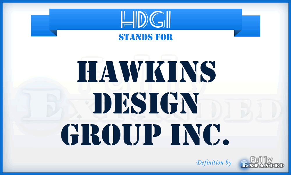 HDGI - Hawkins Design Group Inc.