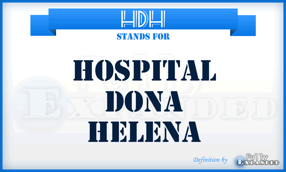 HDH - Hospital Dona Helena