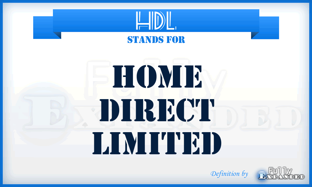 HDL - Home Direct Limited