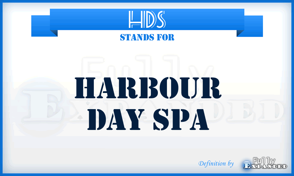 HDS - Harbour Day Spa