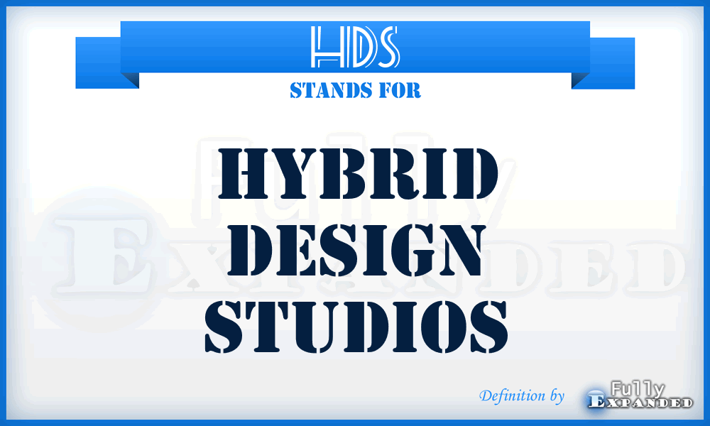 HDS - Hybrid Design Studios
