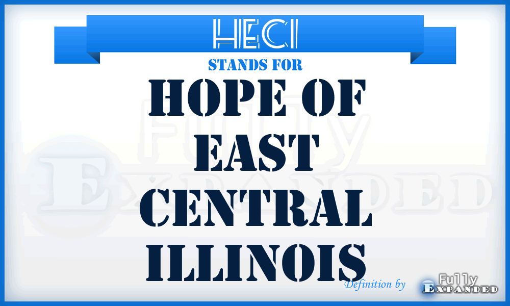 HECI - Hope of East Central Illinois