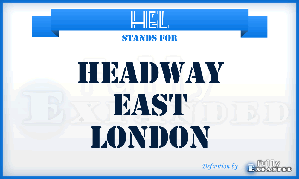 HEL - Headway East London