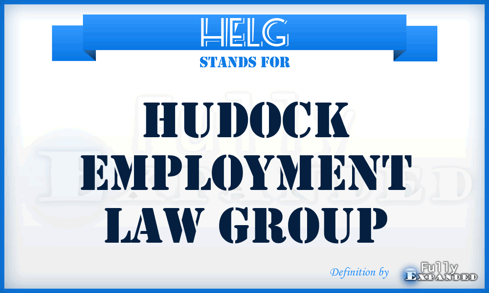 HELG - Hudock Employment Law Group