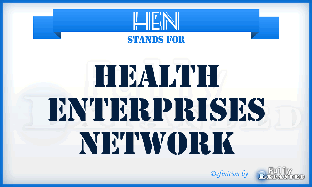 HEN - Health Enterprises Network