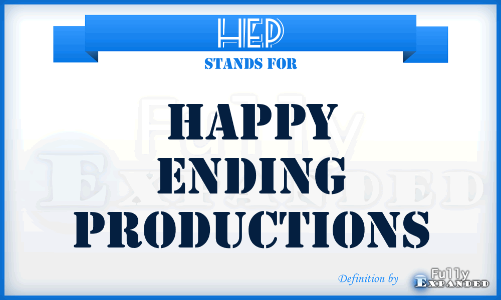HEP - Happy Ending Productions