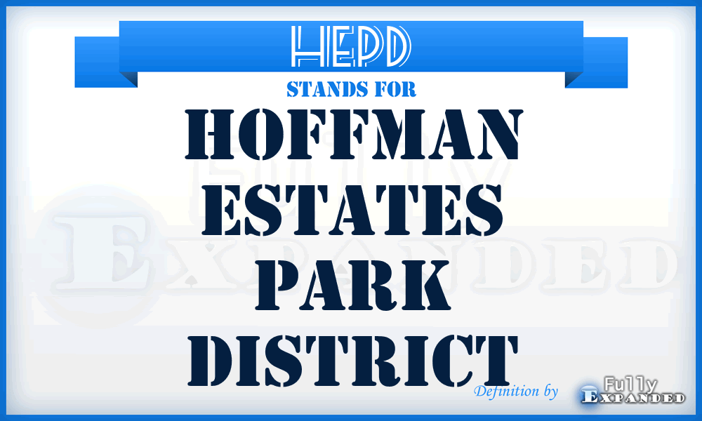 HEPD - Hoffman Estates Park District