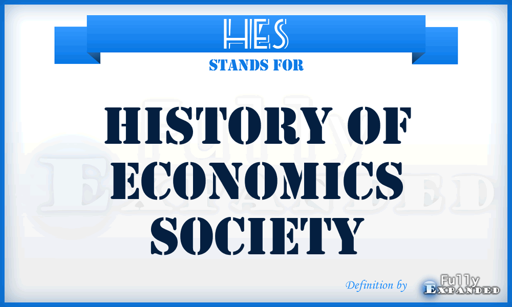 HES - History of Economics Society