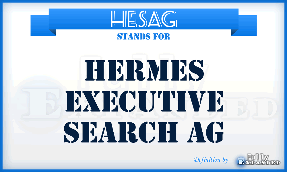 HESAG - Hermes Executive Search AG