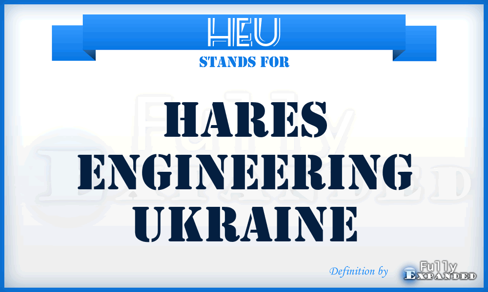 HEU - Hares Engineering Ukraine