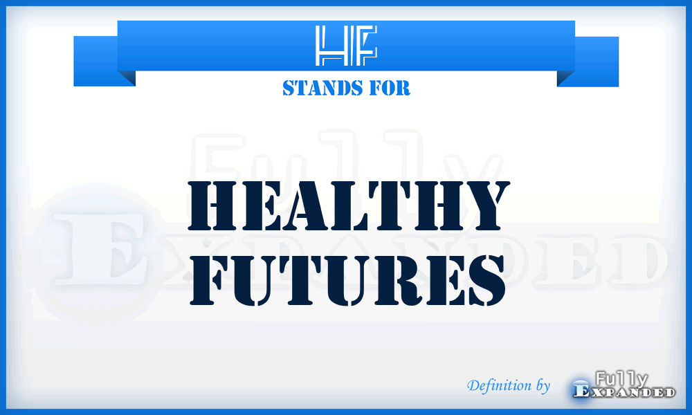 HF - Healthy Futures