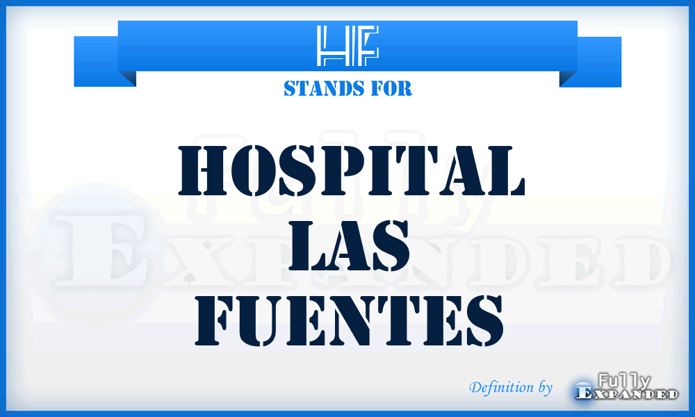 HF - Hospital las Fuentes
