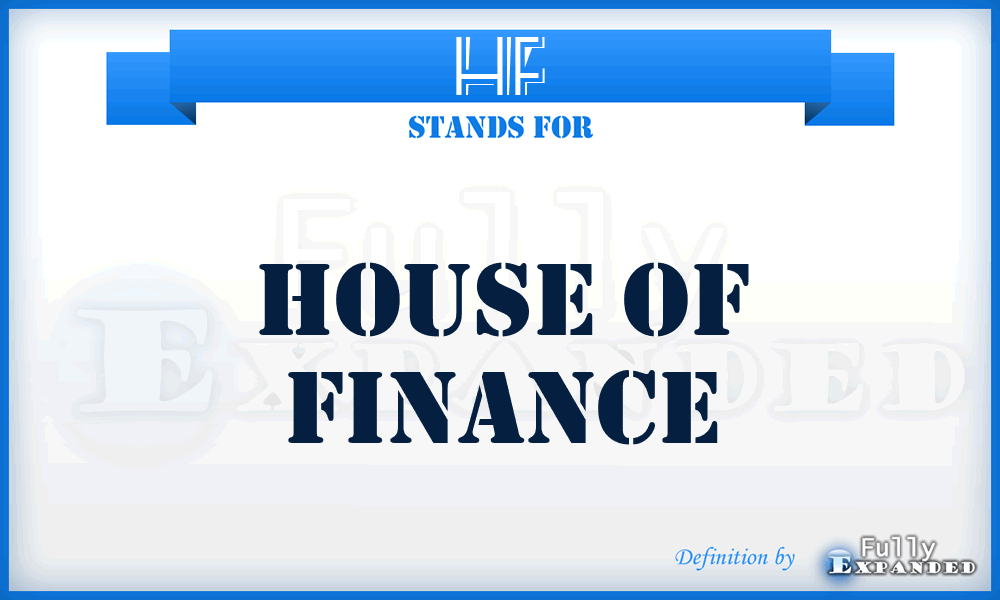 HF - House of Finance