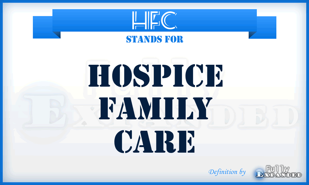 HFC - Hospice Family Care