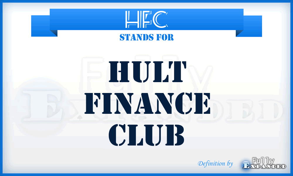 HFC - Hult Finance Club