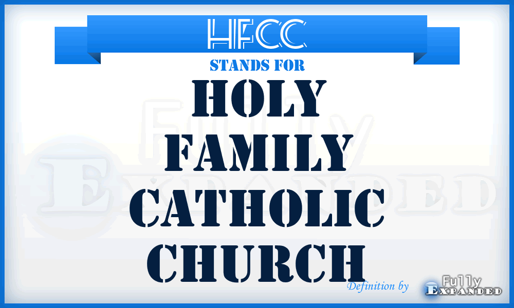 HFCC - Holy Family Catholic Church
