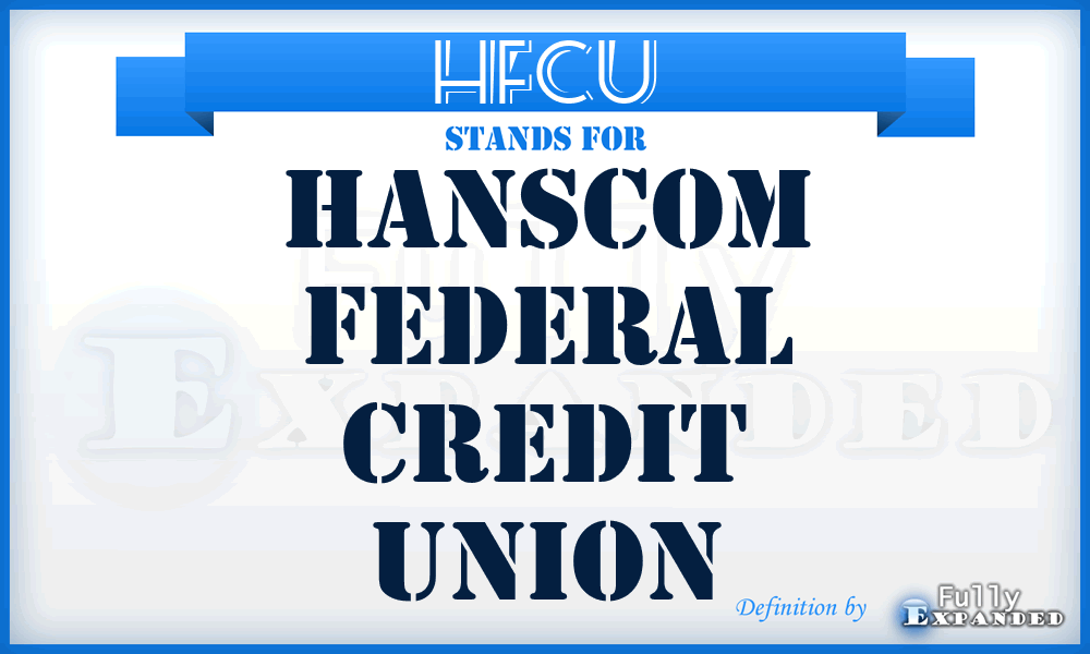 HFCU - Hanscom Federal Credit Union