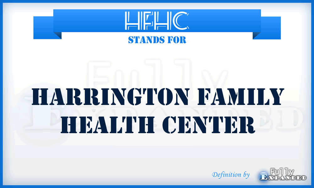 HFHC - Harrington Family Health Center