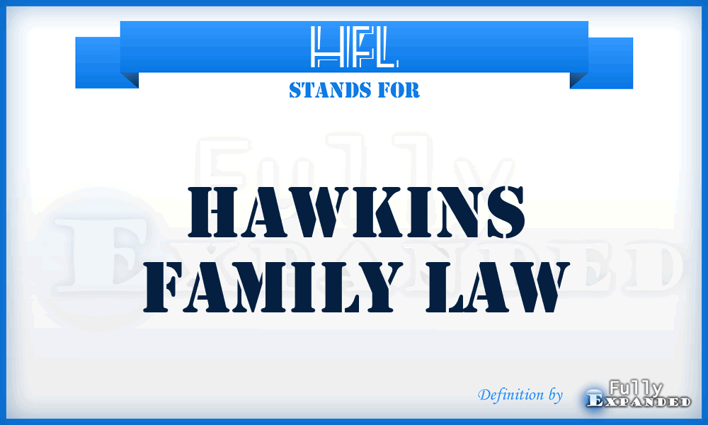 HFL - Hawkins Family Law