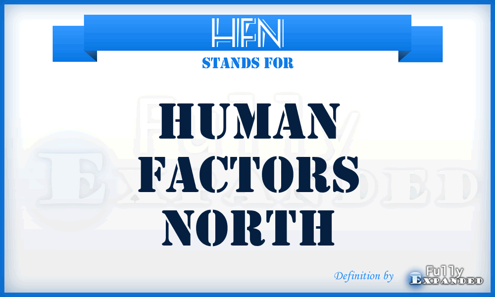 HFN - Human Factors North