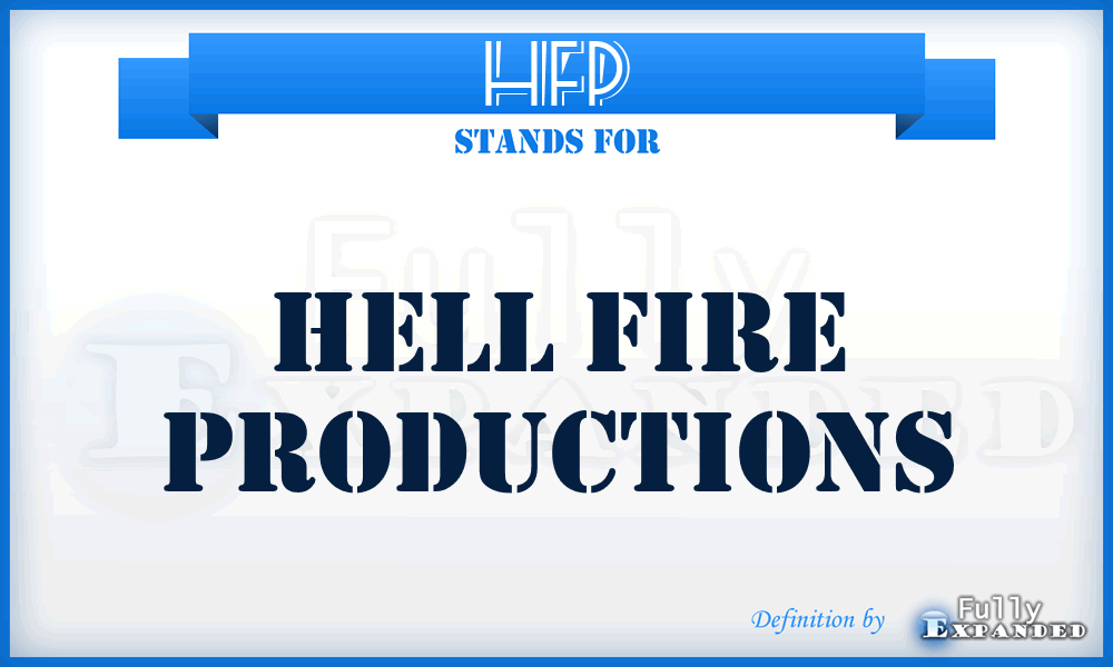 HFP - Hell Fire Productions