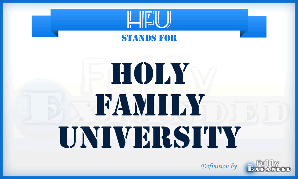 HFU - Holy Family University