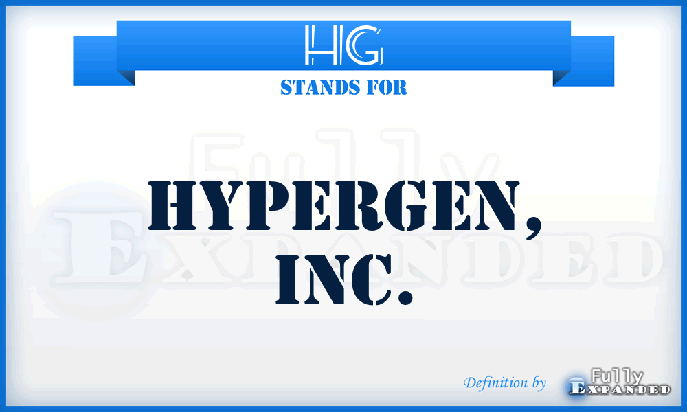 HG - HyperGen, Inc.