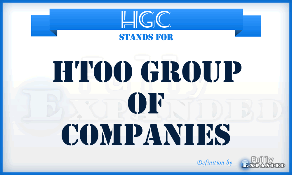 HGC - Htoo Group of Companies