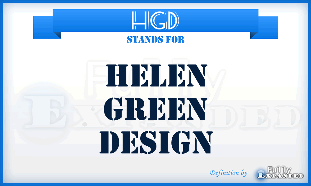 HGD - Helen Green Design