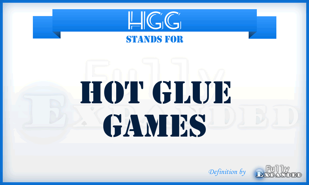 HGG - Hot Glue Games