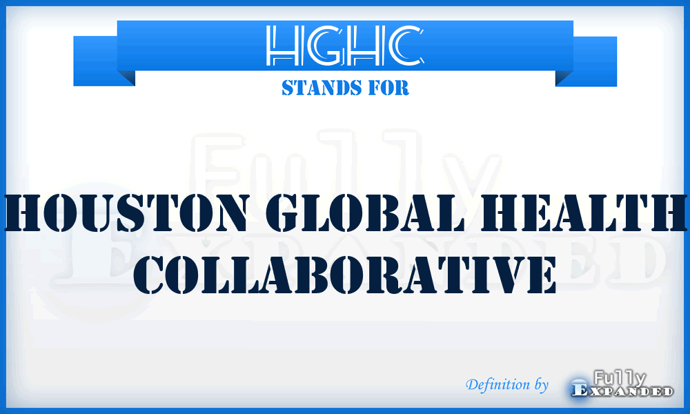HGHC - Houston Global Health Collaborative