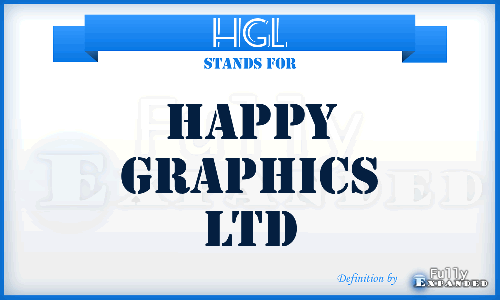 HGL - Happy Graphics Ltd