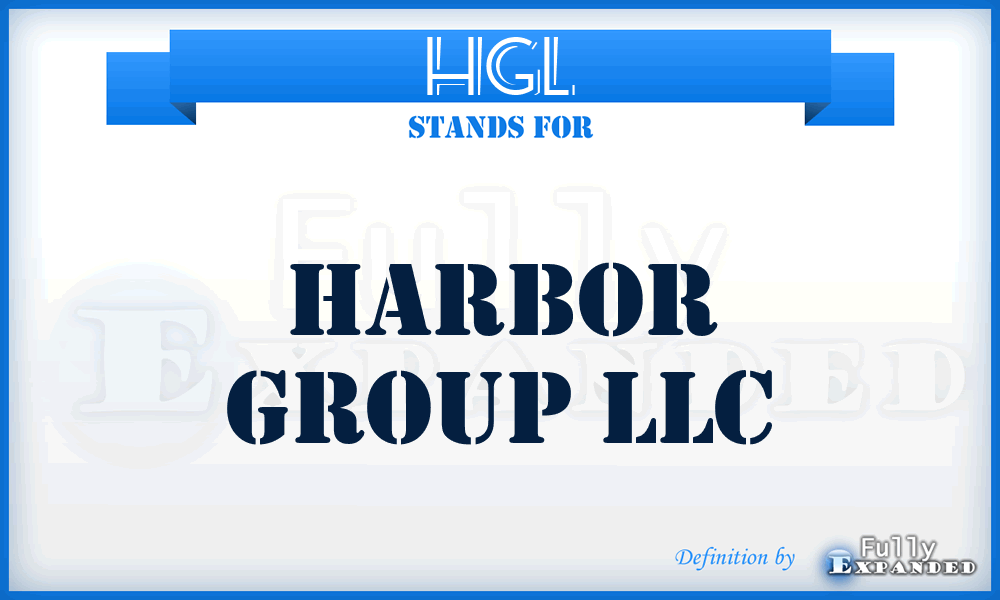HGL - Harbor Group LLC