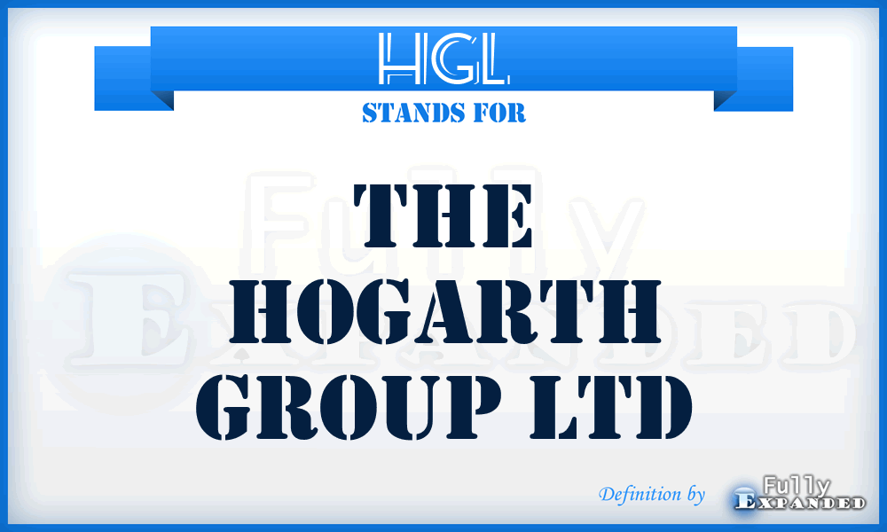 HGL - The Hogarth Group Ltd