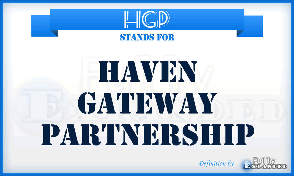 HGP - Haven Gateway Partnership