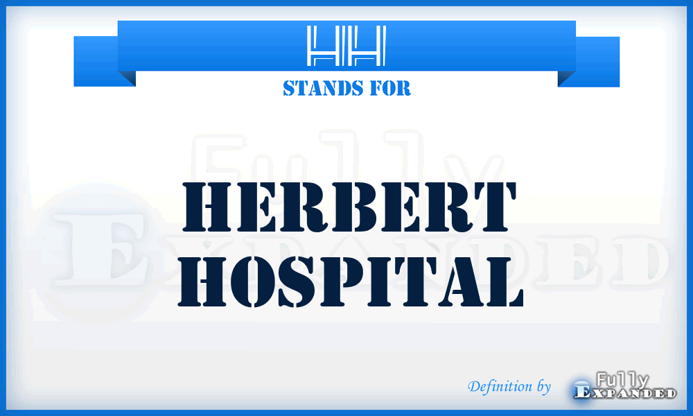 HH - Herbert Hospital