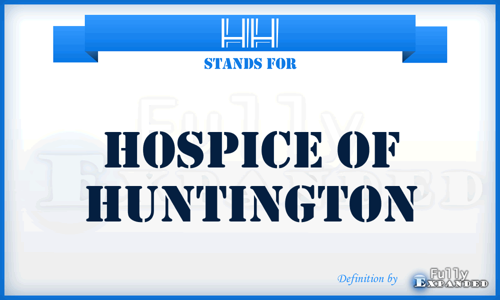 HH - Hospice of Huntington