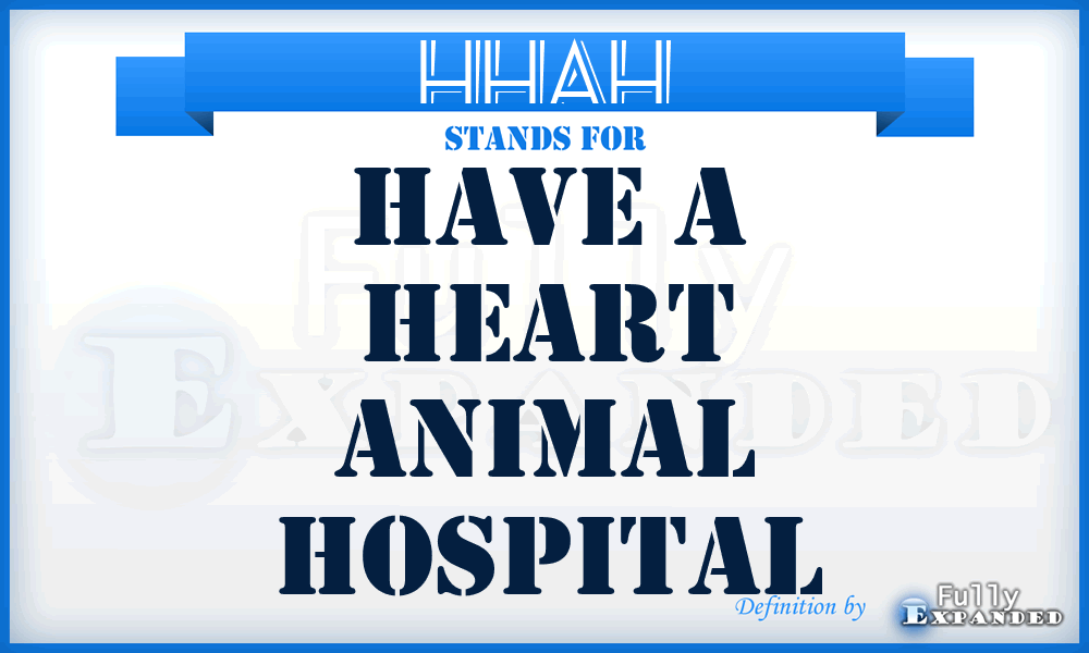 HHAH - Have a Heart Animal Hospital