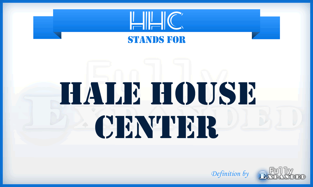 HHC - Hale House Center