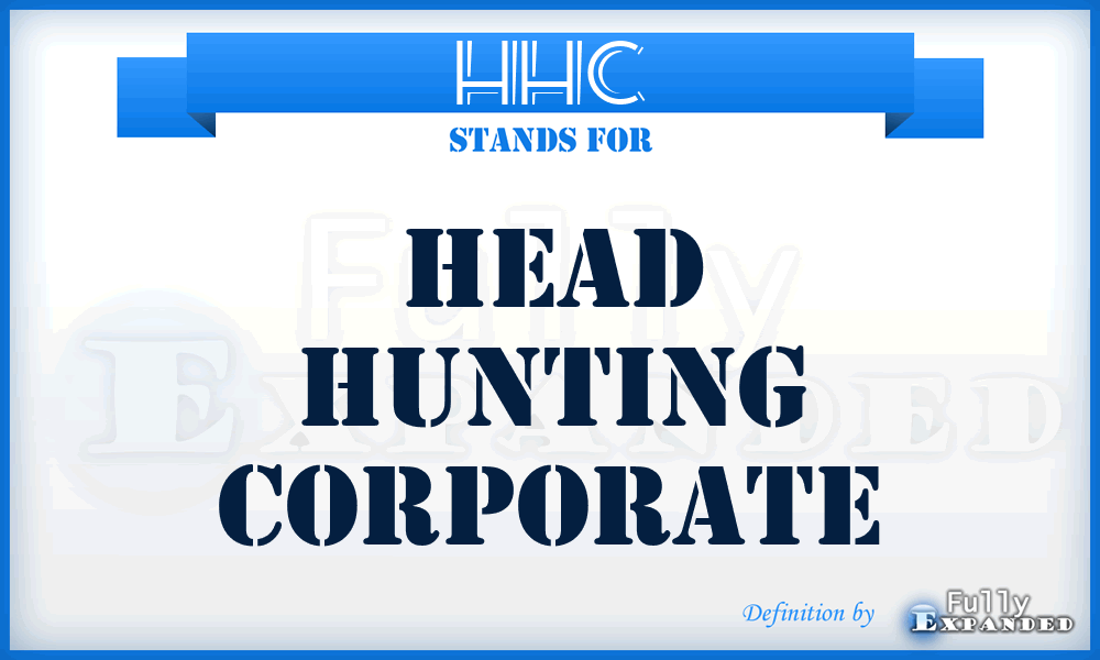 HHC - Head Hunting Corporate
