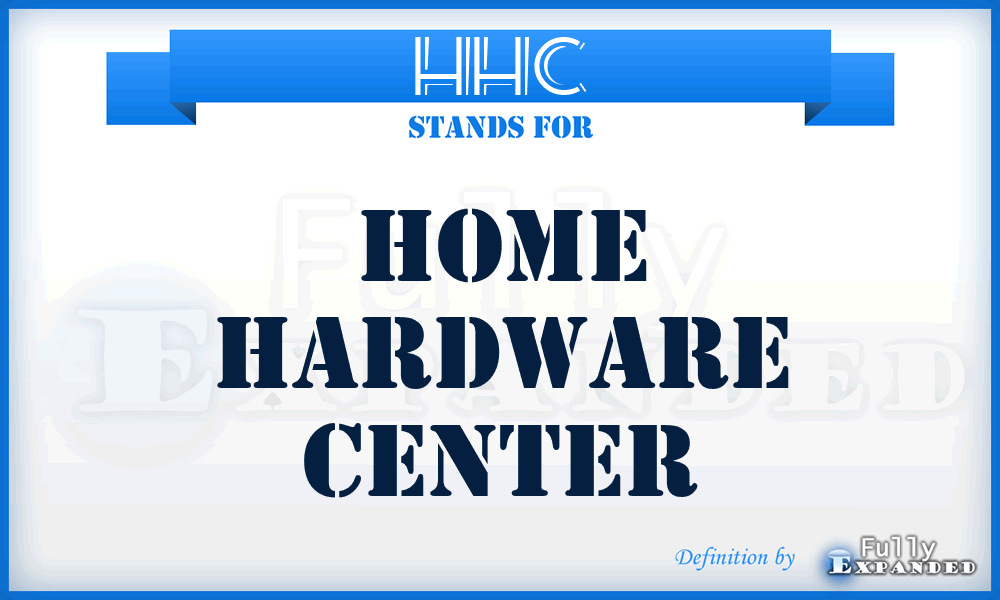 HHC - Home Hardware Center