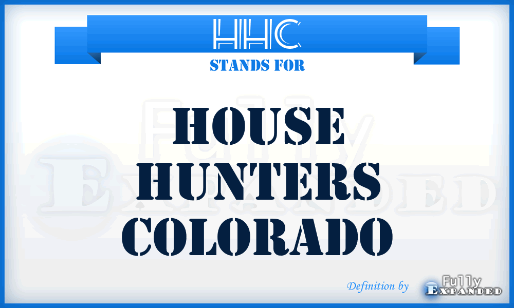 HHC - House Hunters Colorado