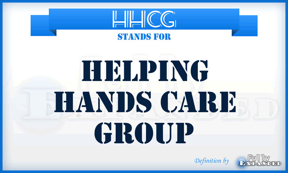 HHCG - Helping Hands Care Group