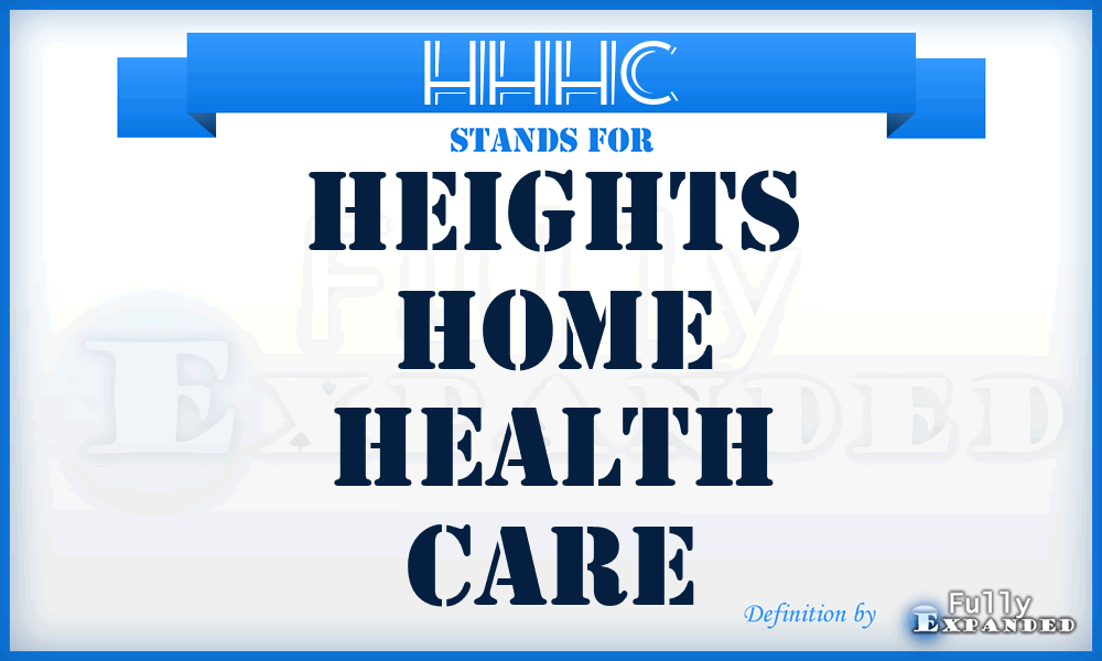 HHHC - Heights Home Health Care